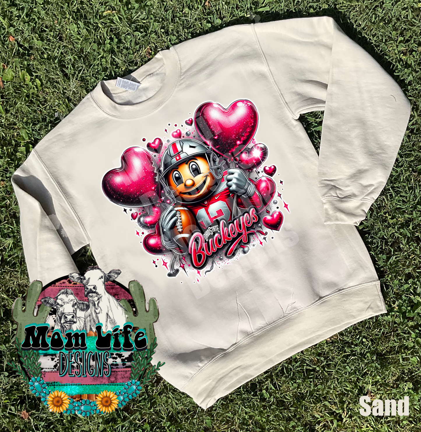 Valentine’s Day Crewneck Sweatshirt “Football”