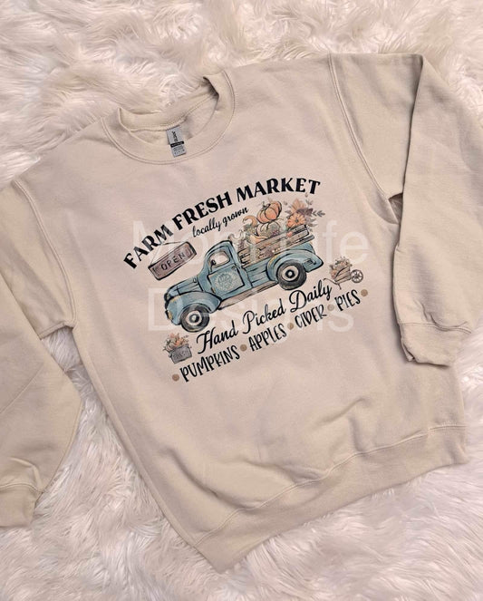 Farm Fresh Market Sweatshirt