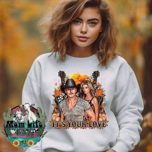 Country Music Fall Sweatshirt