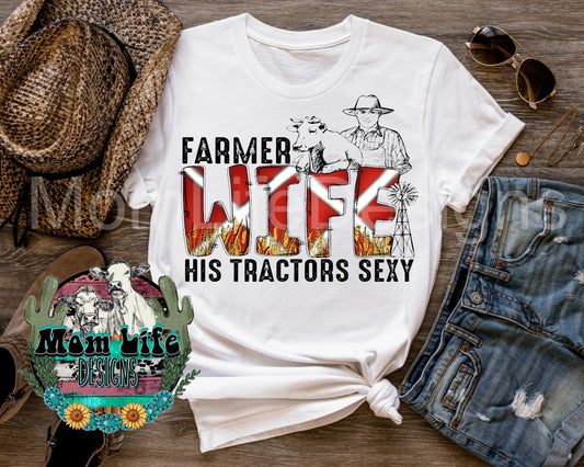 Farmer Wife His Tractors Sexy