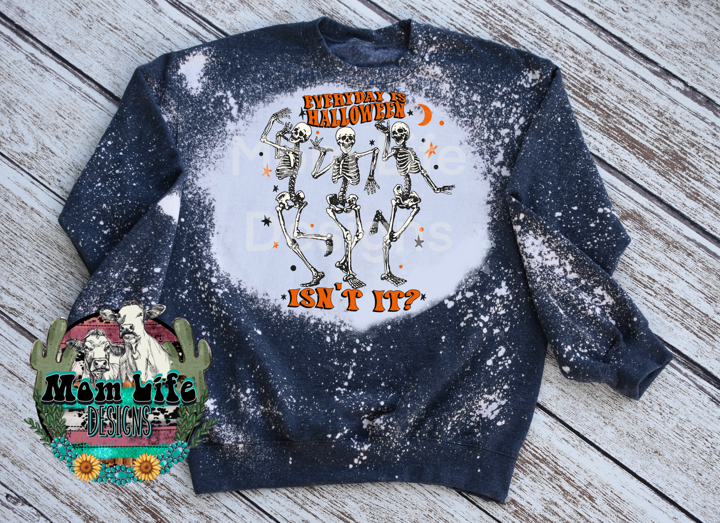 Everyday Is Halloween Isn’t It Skelton Fall Sweatshirt