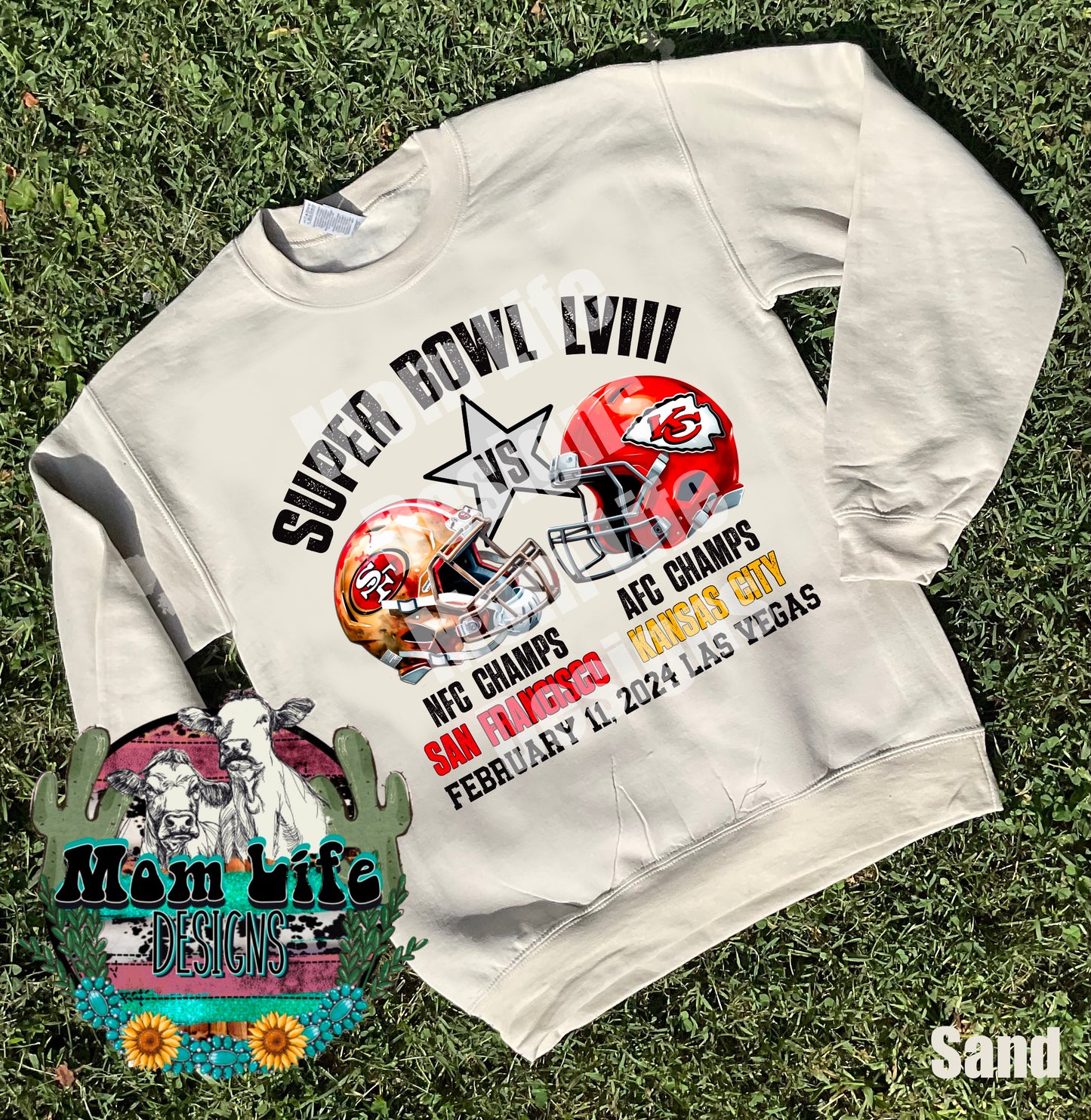 Football Crewneck Sweatshirt