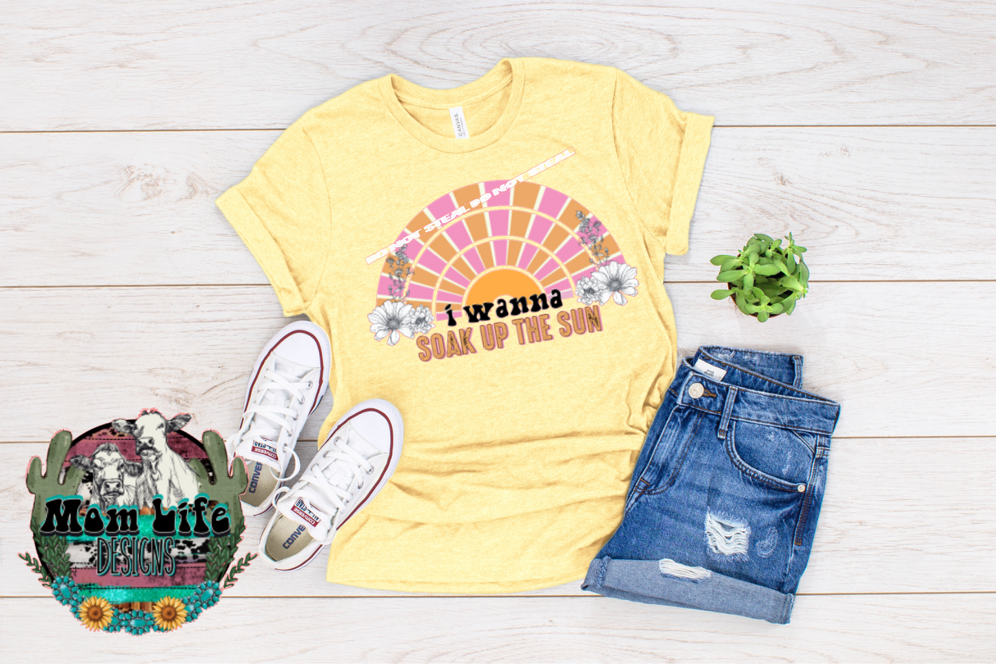 I Wanna Soak Up The Sun Tee