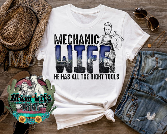 Mechanics Wife He Has All The Right Tools