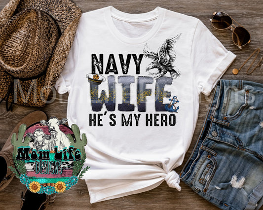 Navy Wife He's My Hero