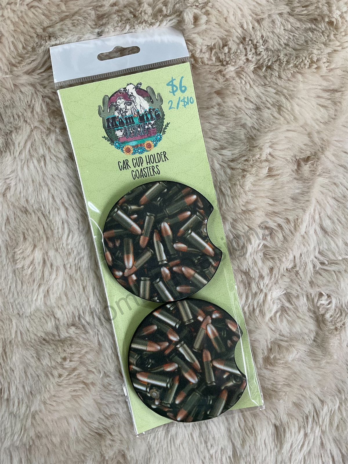 Ammo Car Coasters