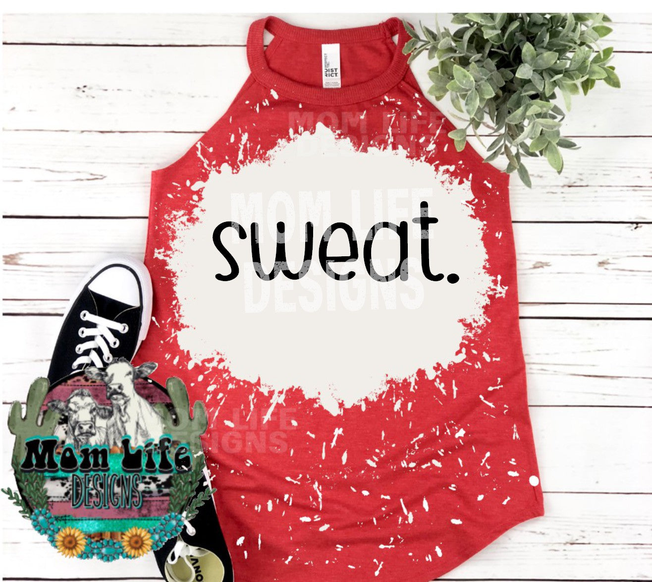 Sweat. Gym Rocker Tank Top